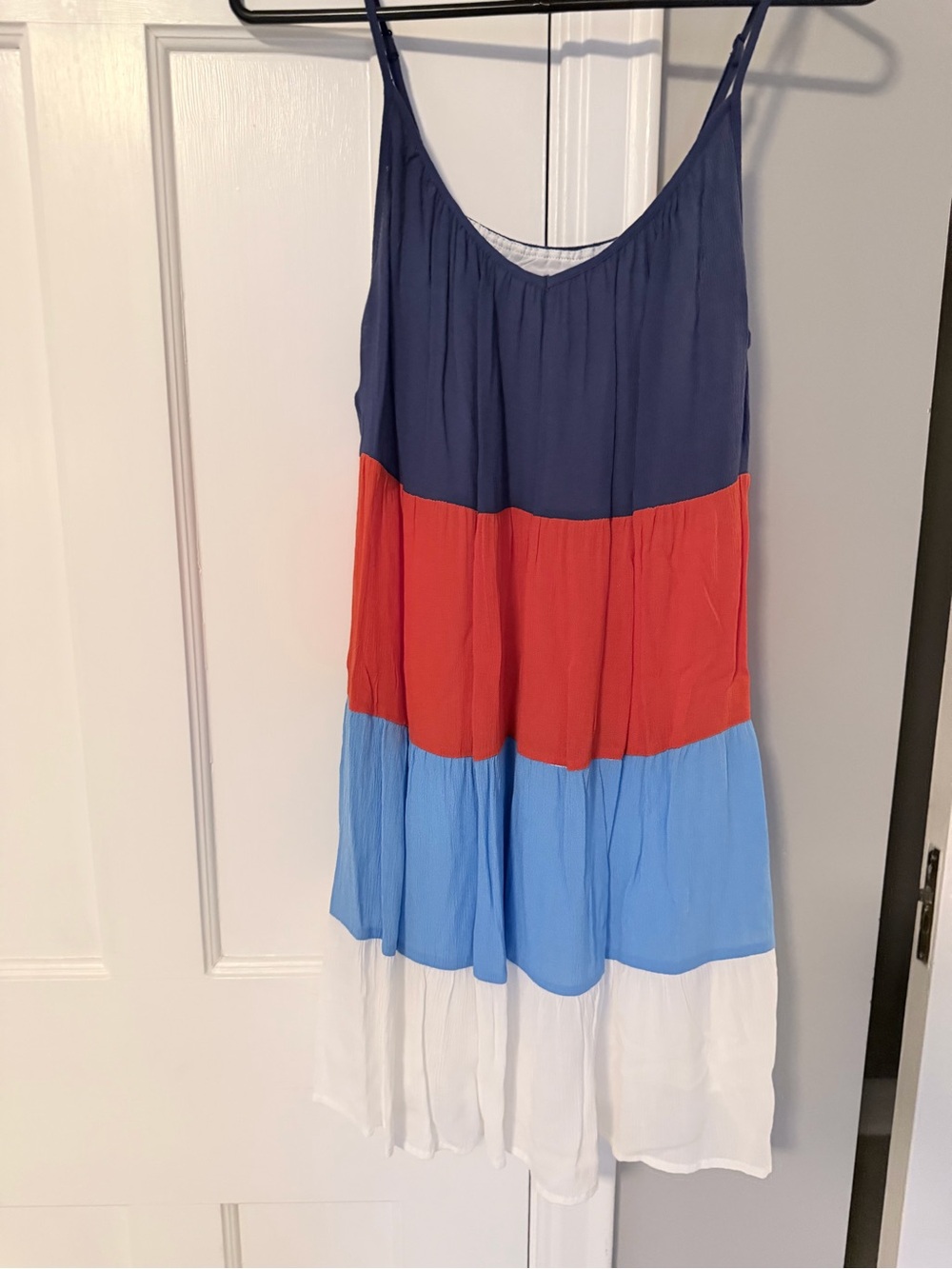 ZSupply Navy, Orange, Light Blue & White Sundress